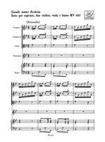Vivaldi: Gaude, Mater Ecclesia RV613 (Crit.Ed.) Product Image