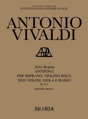 Vivaldi: Salve Regina RV617 (Crit.Ed.)