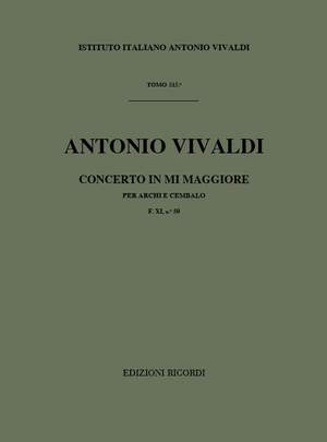 Vivaldi: Sinfonia FXI/50 (RV132) in E major