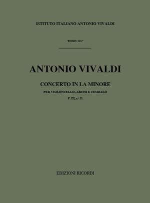 Vivaldi: Concerto FIII/21 (RV420) in A minor