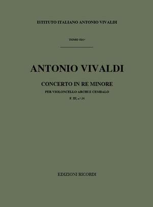 Vivaldi: Concerto FIII/24 (RV405) in D minor