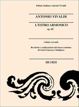 Vivaldi: L'Estro armonico Vol.2 (Violin Concertos Op.3)