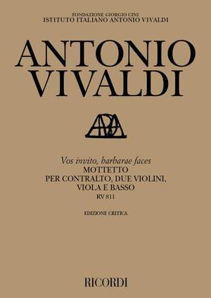 Vivaldi: Vos invito, barbarae faces RV811