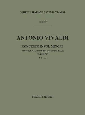 Vivaldi: Summer FI/23 (RV315, Op.8/2) in G minor