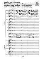 Vivaldi: Laudate Pueri Dominum RV602/602a (Psalm 112) Crit.Ed. Product Image