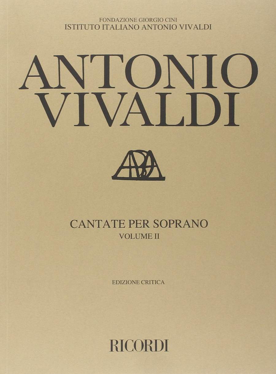 Cantate Per Soprano I Vivaldi