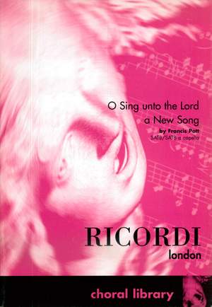 Pott: O Sing unto the Lord a new Song