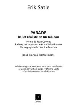 Satie: Parade