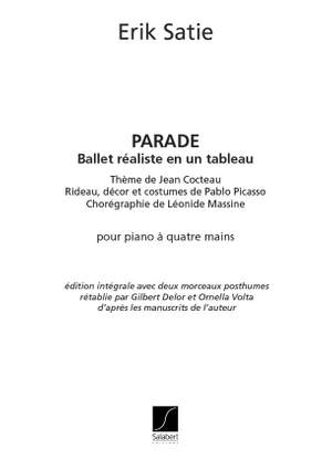 Satie: Parade
