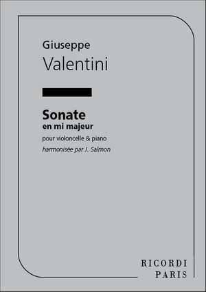 Valentini: Sonata in E major