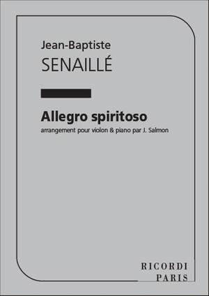 Senaillé: Allegro spiritoso