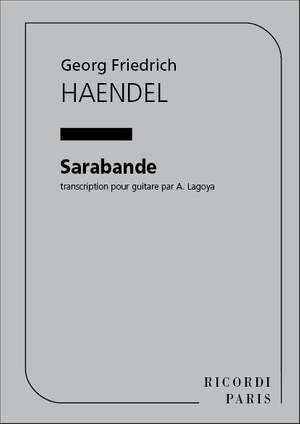 Handel: Sarabande (transc. A.Lagoya)