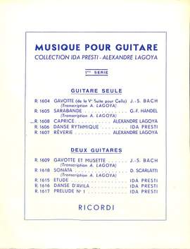 Lagoya: Capriccio