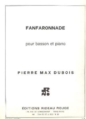 Dubois: Fanfaronnade