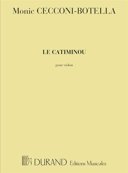 Cecconi-Botella: Le Catiminou