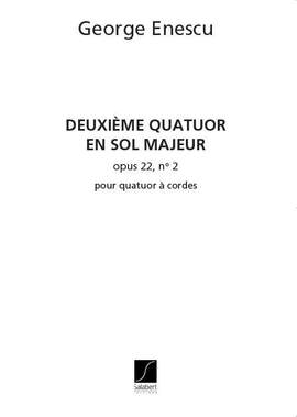 Enesco: Quatuor à Cordes Op.22, No.2 in G major