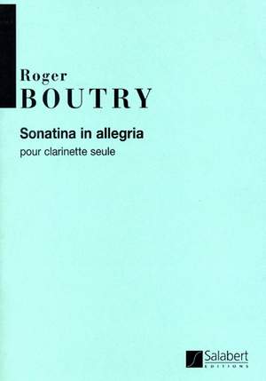 Boutry: Sonatina in Allegria