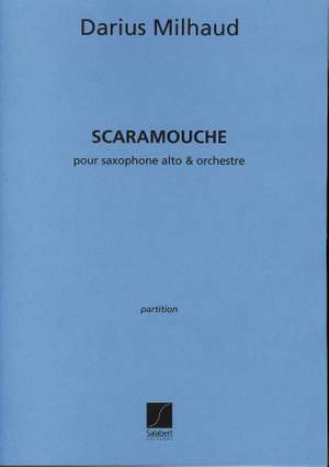 Milhaud: Scaramouche Op.165c