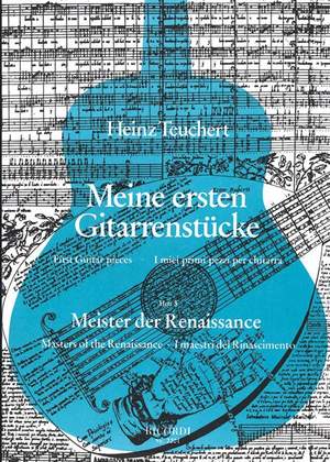 Various: Mein erster Gitarrenstücke Vol.3: Meister der Renaissance