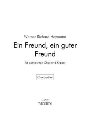 Heymann: Ein Freund, ein guter Freund