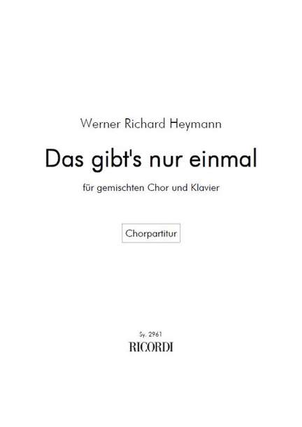 Heymann: Das Gibt's nur einmal