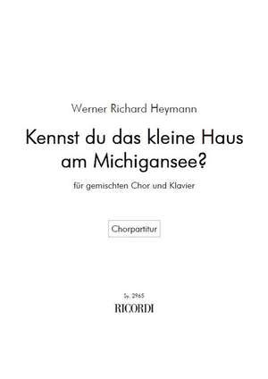 Heymann: Kennst du das kleine Haus am Michigansee