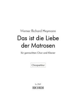 Heymann: Das ist die Liebe der Matrosen