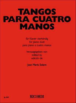 Various: Tangos para 4 Manos