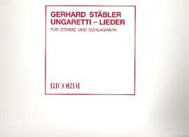 Stäbler: Ungaretti Lieder (med)