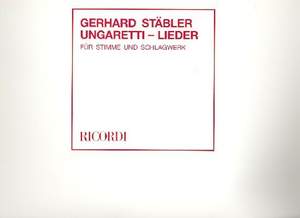 Stäbler: Ungaretti Lieder (med)