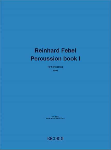 Febel: Percussion Book I