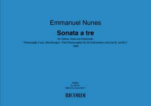 Nunes: Sonata a tre