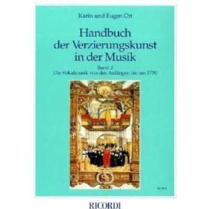 Ott: Handbuch der Verzierungskunst in der Musik Vol.2