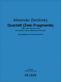 Zemlinsky: Quartet (2 Fragments)