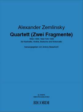Zemlinsky: Quartet (2 Fragments)