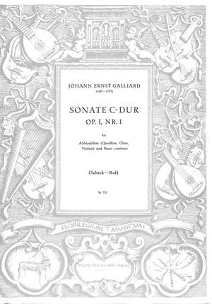 Galliard: Sonata Op.1, No.1 in C