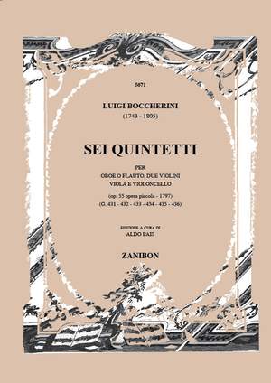 Boccherini: 6 Quintets Op.55