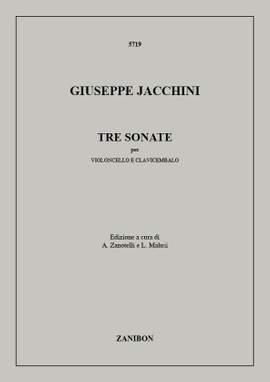 Jacchini: 3 Sonatas