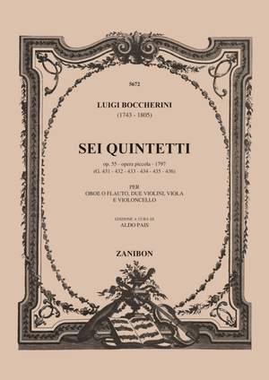 Boccherini: 6 Quintets Op.55