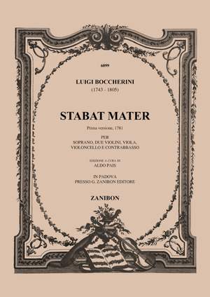 Boccherini: Stabat Mater (1st Version) G532
