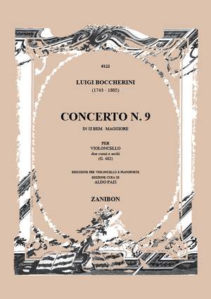 Boccherini: Cello Concerto No. 9 in B flat major G482