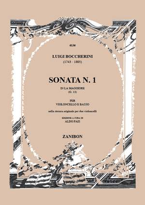 Boccherini: Sonata No.1 (G13) in A major