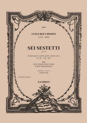 Boccherini: 6 Sextets Op.23, Vol.2