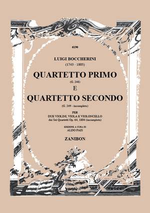Boccherini: 2 Quartets Op.64, No.1 (G248) & No.2 (G249)