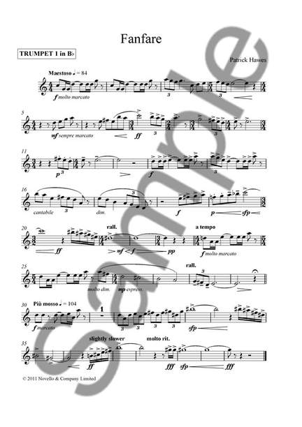 Patrick Hawes: Fanfare