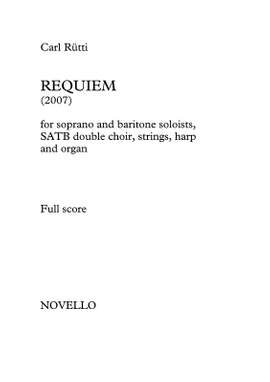 Carl Rütti: Requiem (Full Score)