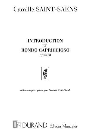 Saint-Saëns C: Introduction et Rondo capriccioso Op.28