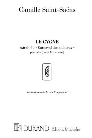 Saint-Saëns C: Le Cygne