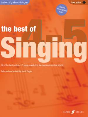 Heidi Pegler: The Best of Singing 4-5 (Low Voice)