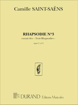 Saint-Saëns C: 3 Rapsodies sur des Cantiques bretons Op.7, No.3